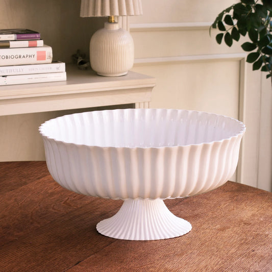 Beatriz Ball VIDA Vienna Large Centerpiece White