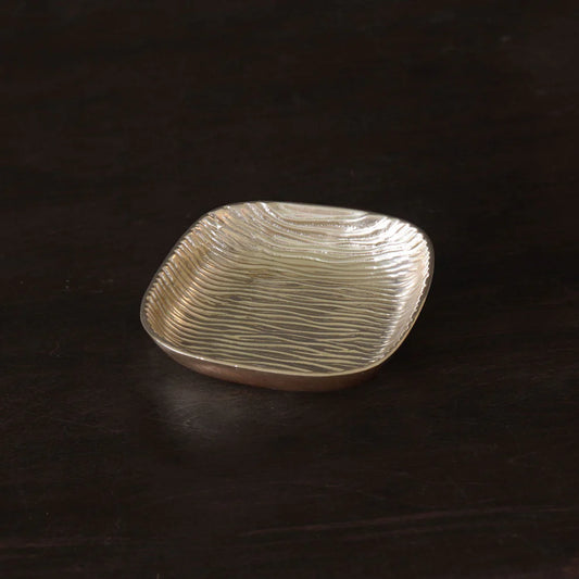 Beatriz Ball Sierra Modern Ripples Small Dip Bowl (Gold)