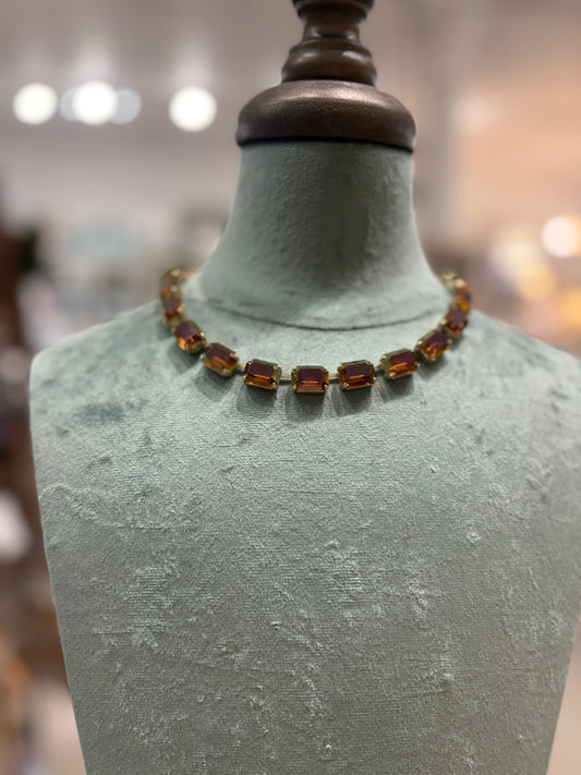 Jabari Chocolate Necklace