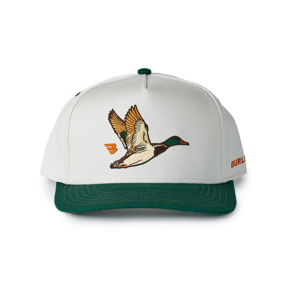 Burlebo Cap - Flying Duck - Cream & Green