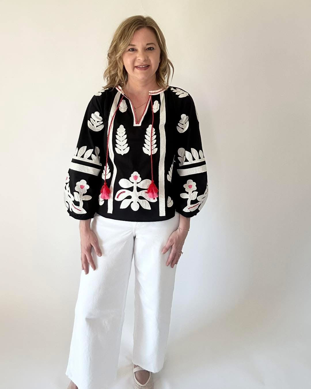 Ivy Jane Appliqué Top