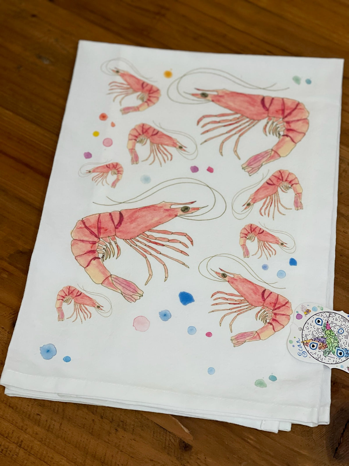 Shrimp Kitchen Towel