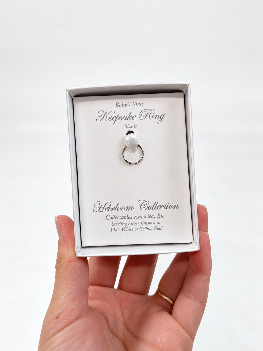 Baby’s First Keepsake Ring