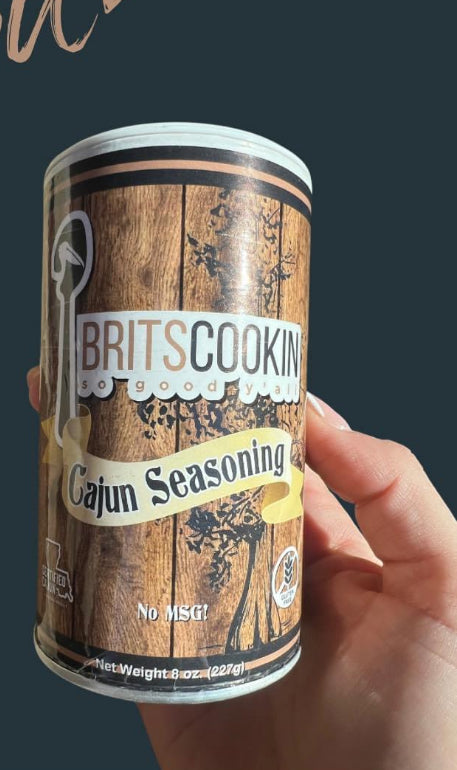 Brit’s Cookin Cajun Seasoning