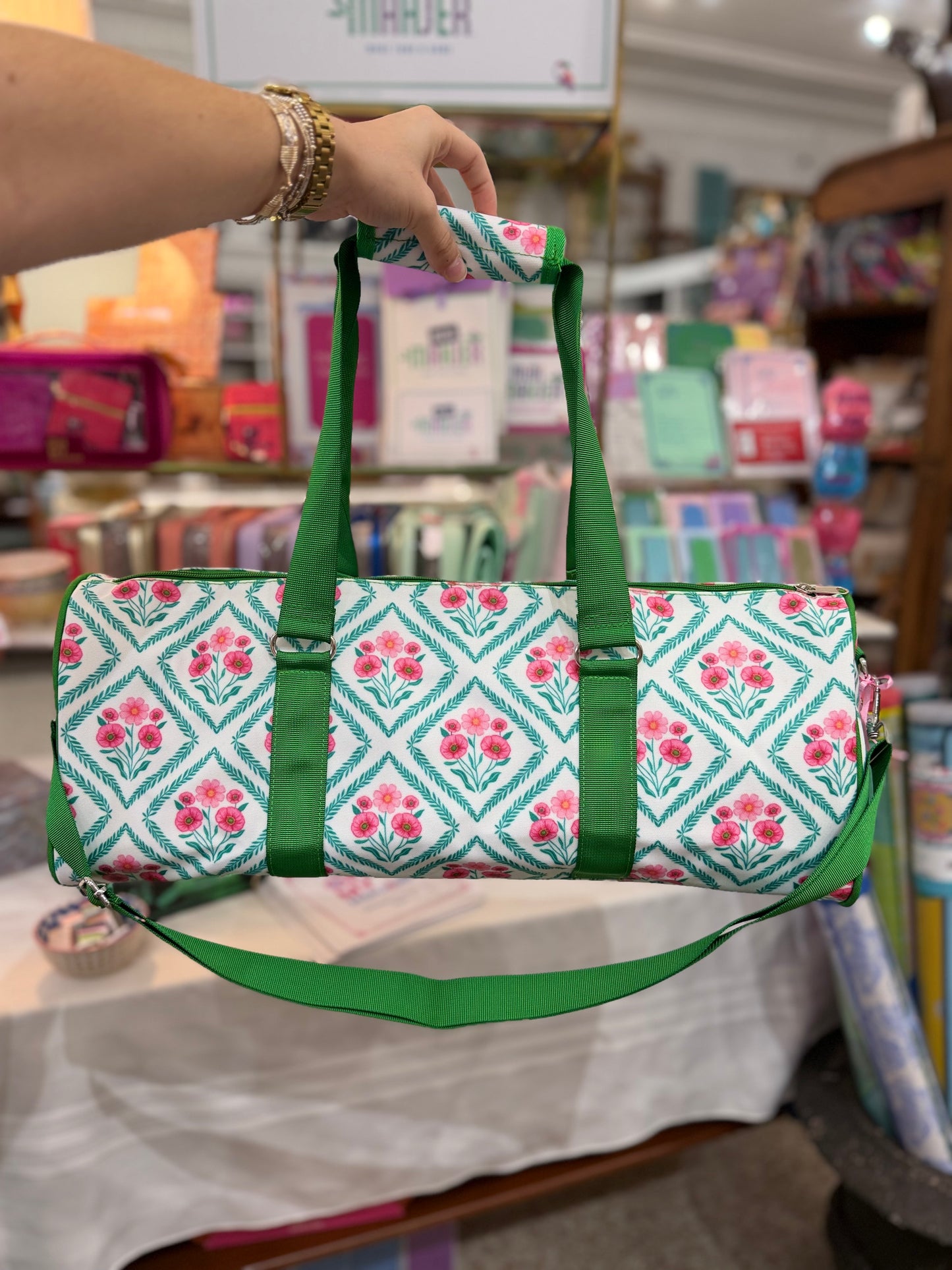 Mini Mahjer Carry All Bag - Floral