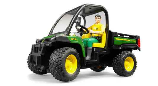 Bruder John Deere Gator XUV 855D with Driver