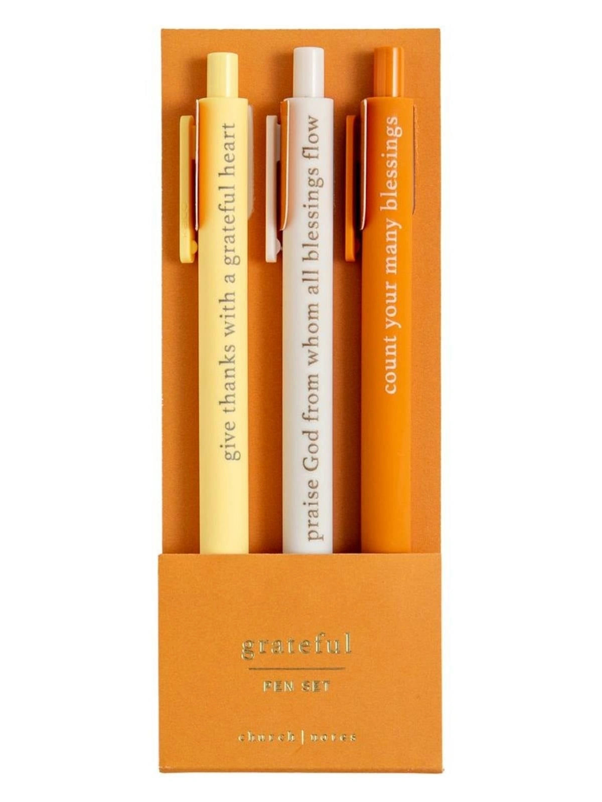 Grateful Bible Study Pen Set