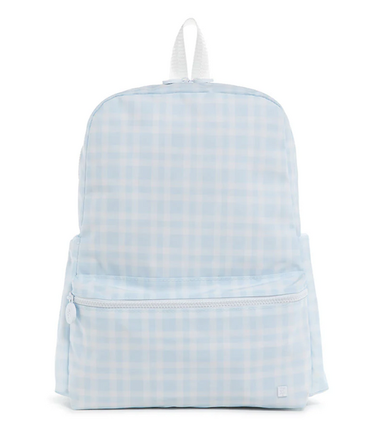 TRVL Design Pimlico Plaid Blue Backpack
