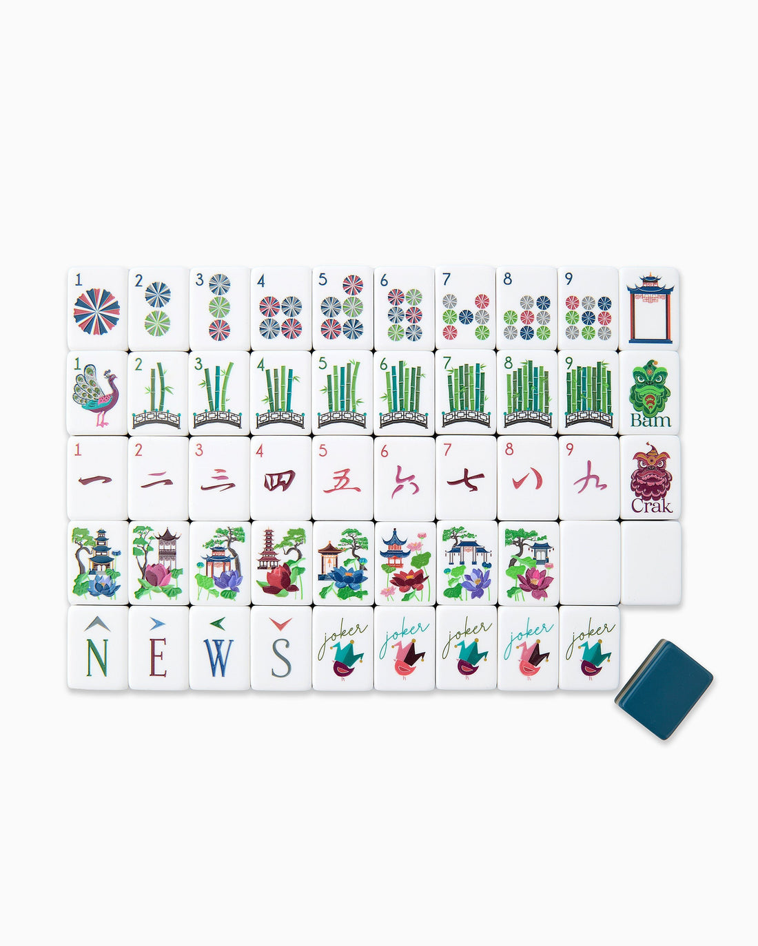 Oh My Mahjong Gatsby Mahjong Tiles