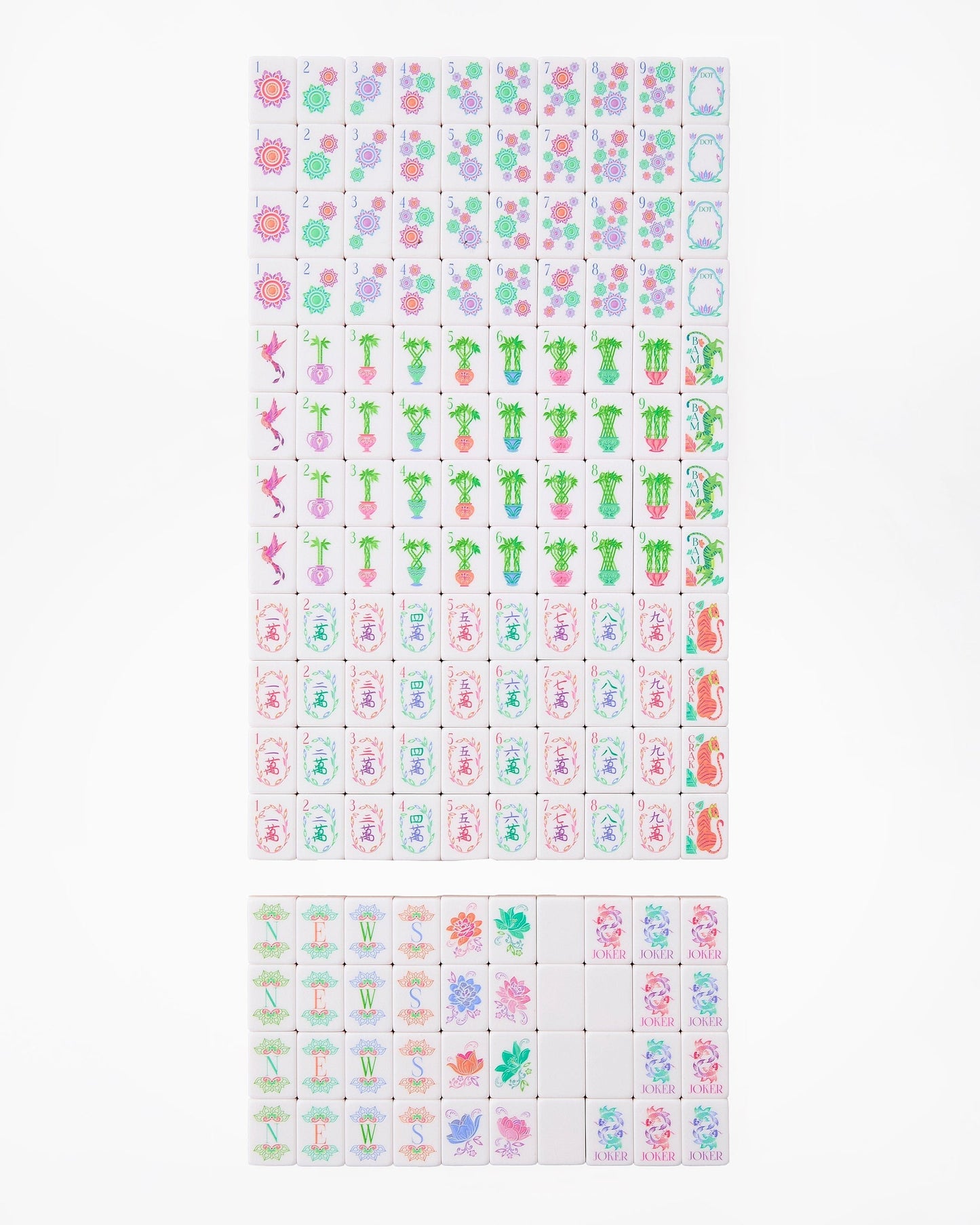 Oh My Mahjong Pearlescent Mahjong Tiles