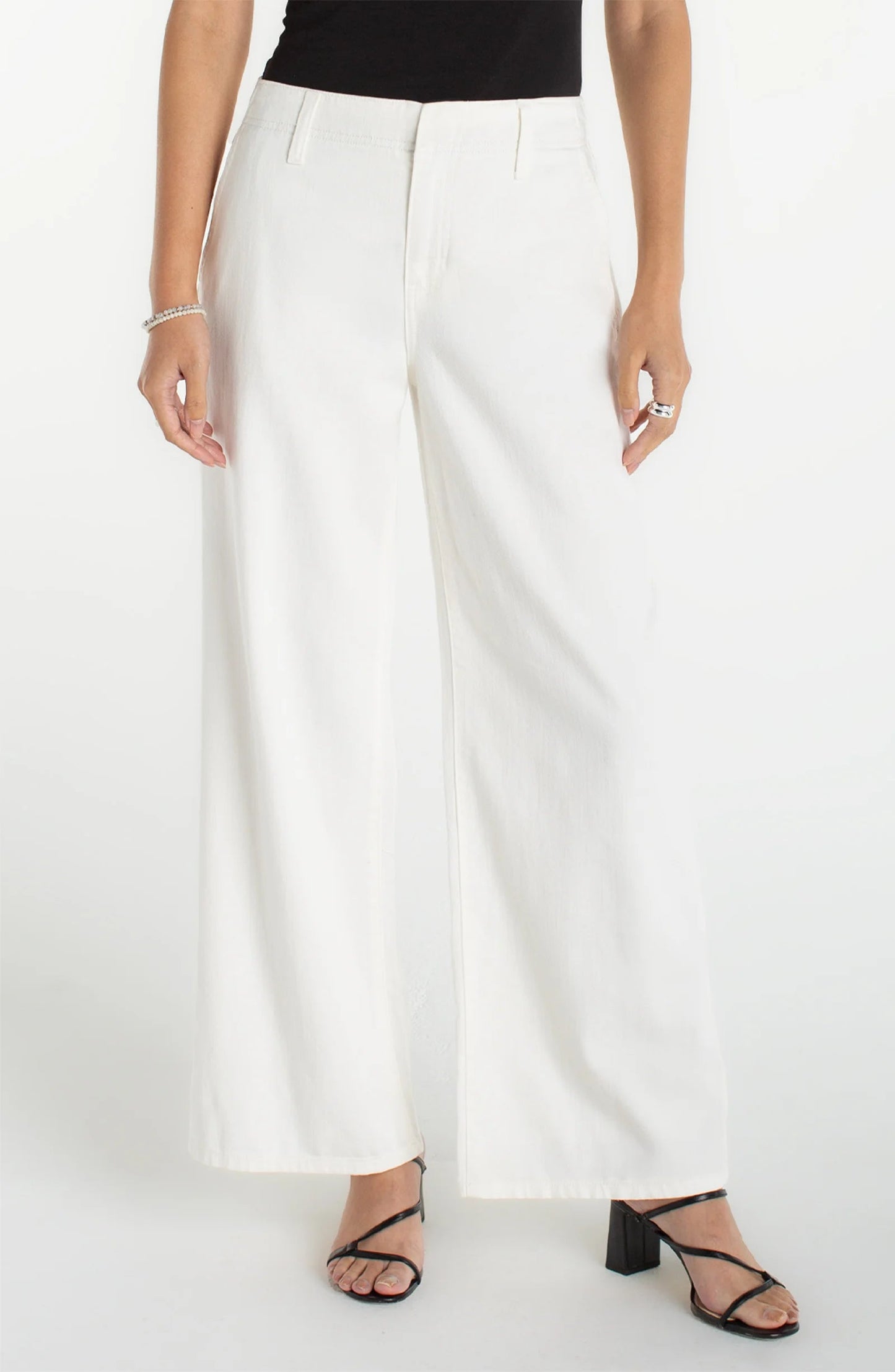 Liverpool The Weekender Wide Leg - White