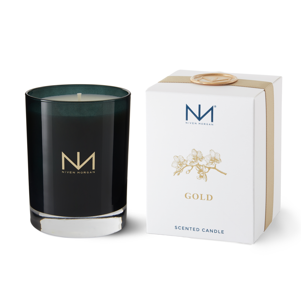 Niven Morgan Gold Candle