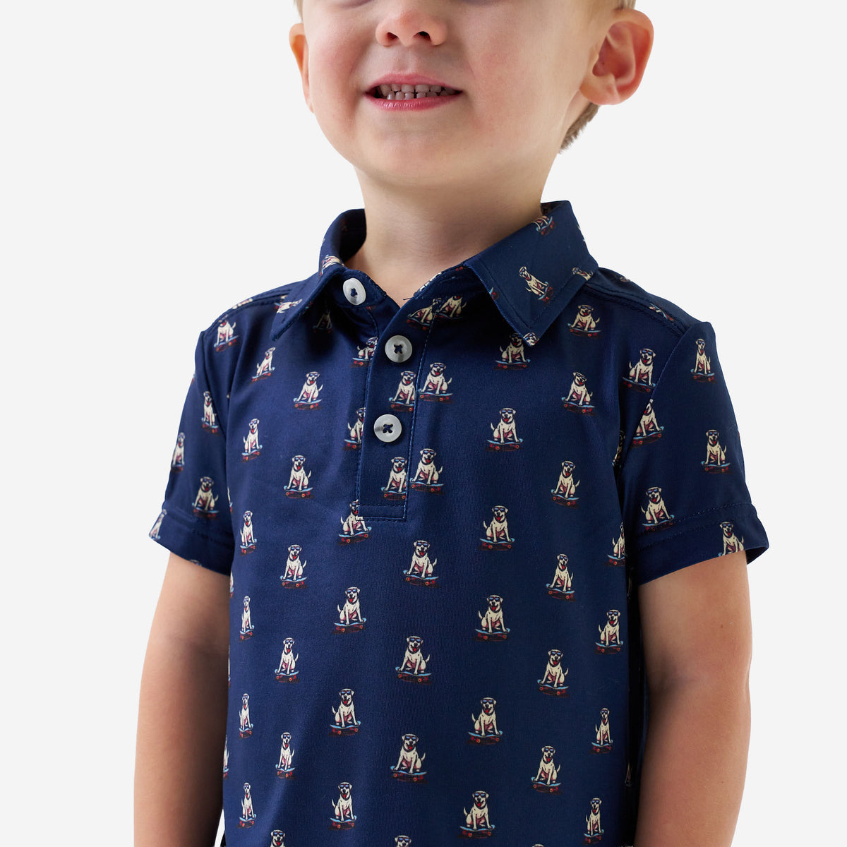 Youth Burlebo Performance Polo - Skate Dog