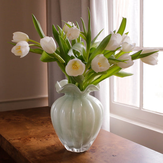 Beatriz Ball GLASS Vento Large Vase Pistachio