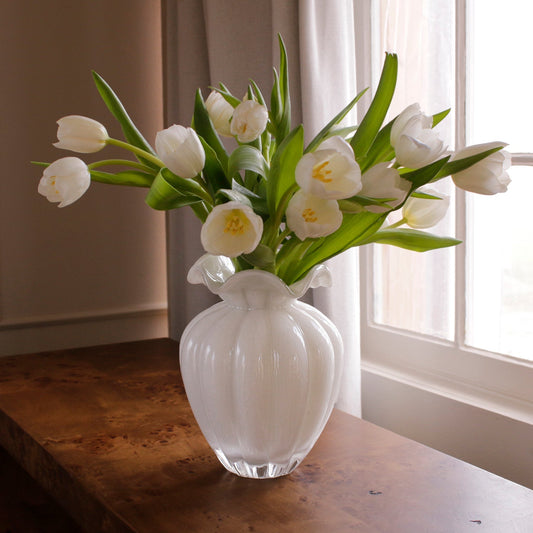 Beatriz Ball GLASS Vento Large Vase Cream