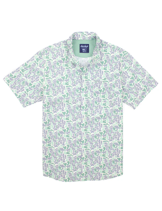 Properly Tied Shordees Summer Shirt Sage Camo