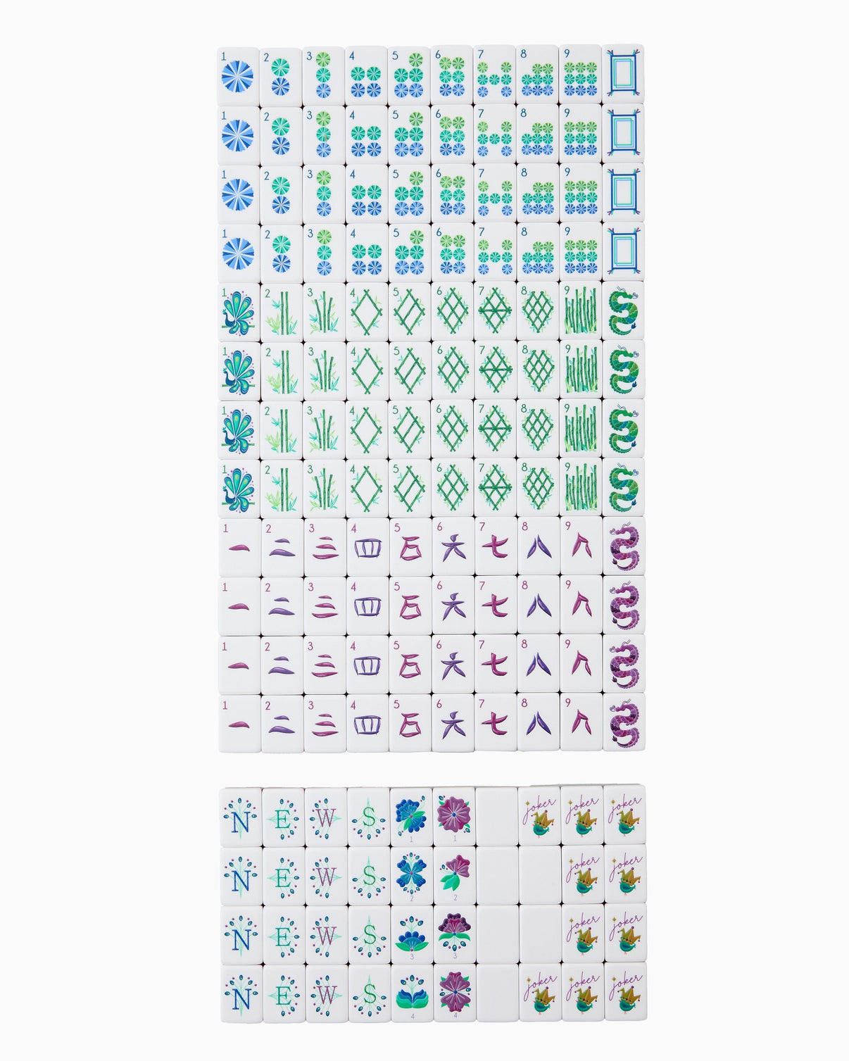 Oh My Mahjong Lagoon Mahjong Tiles