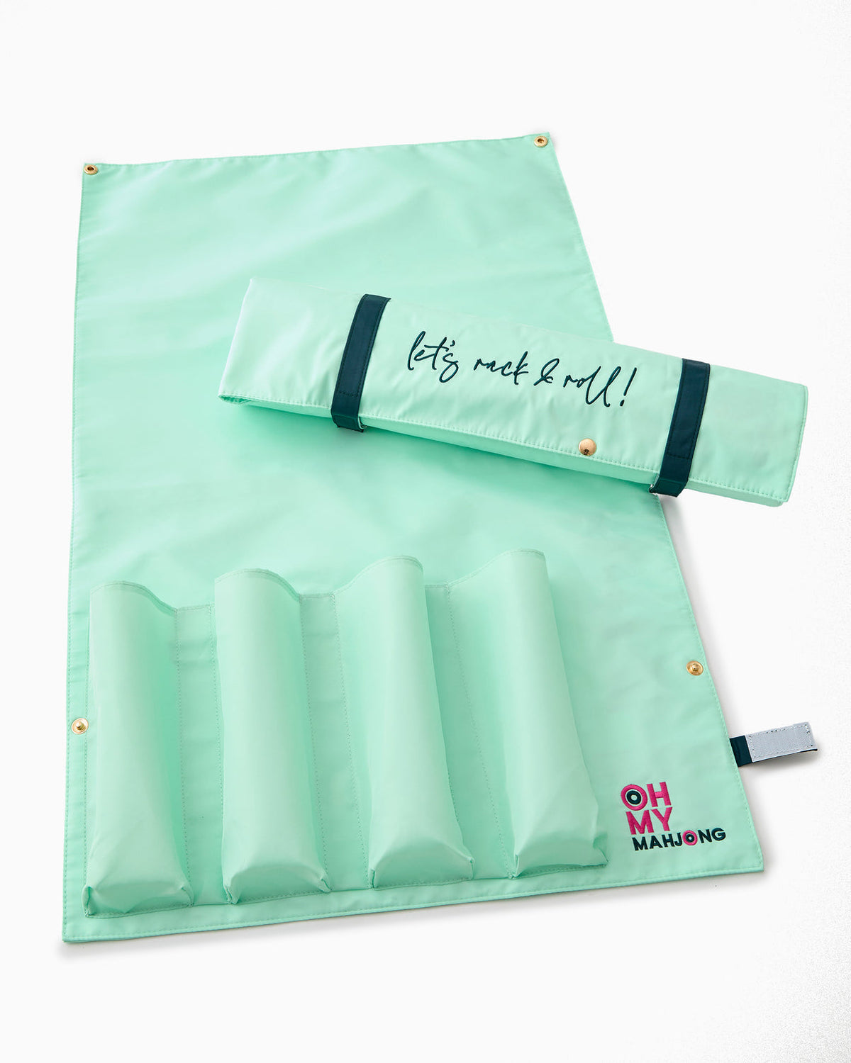 Oh My Mahjong Mint Let’s Rack & Roll Bag