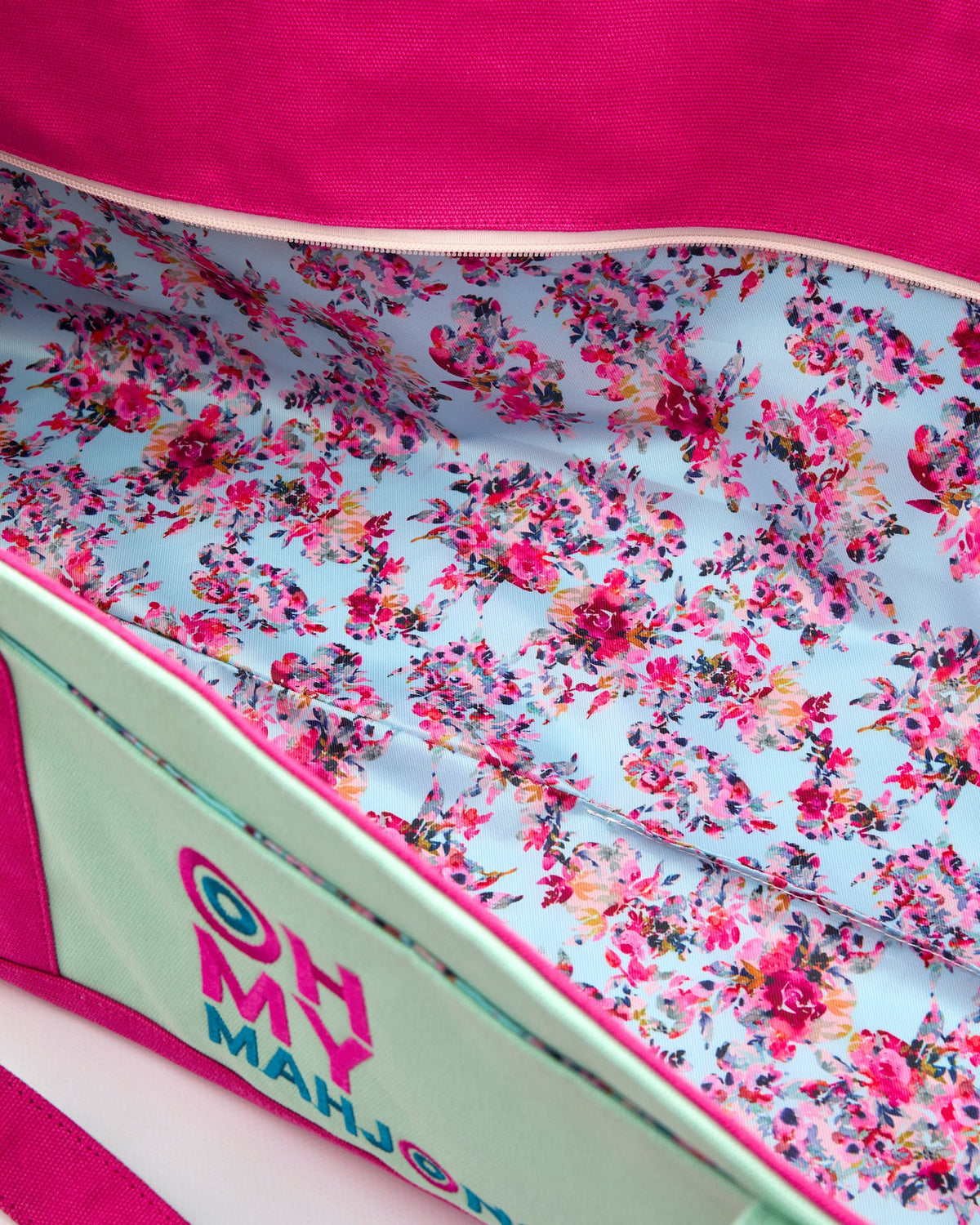 Oh My Mahjong Mint Mat Storage Bag