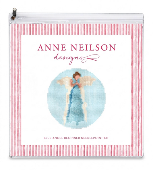Anne Neilson- Blue Angel Beginner Needlepoint Kit