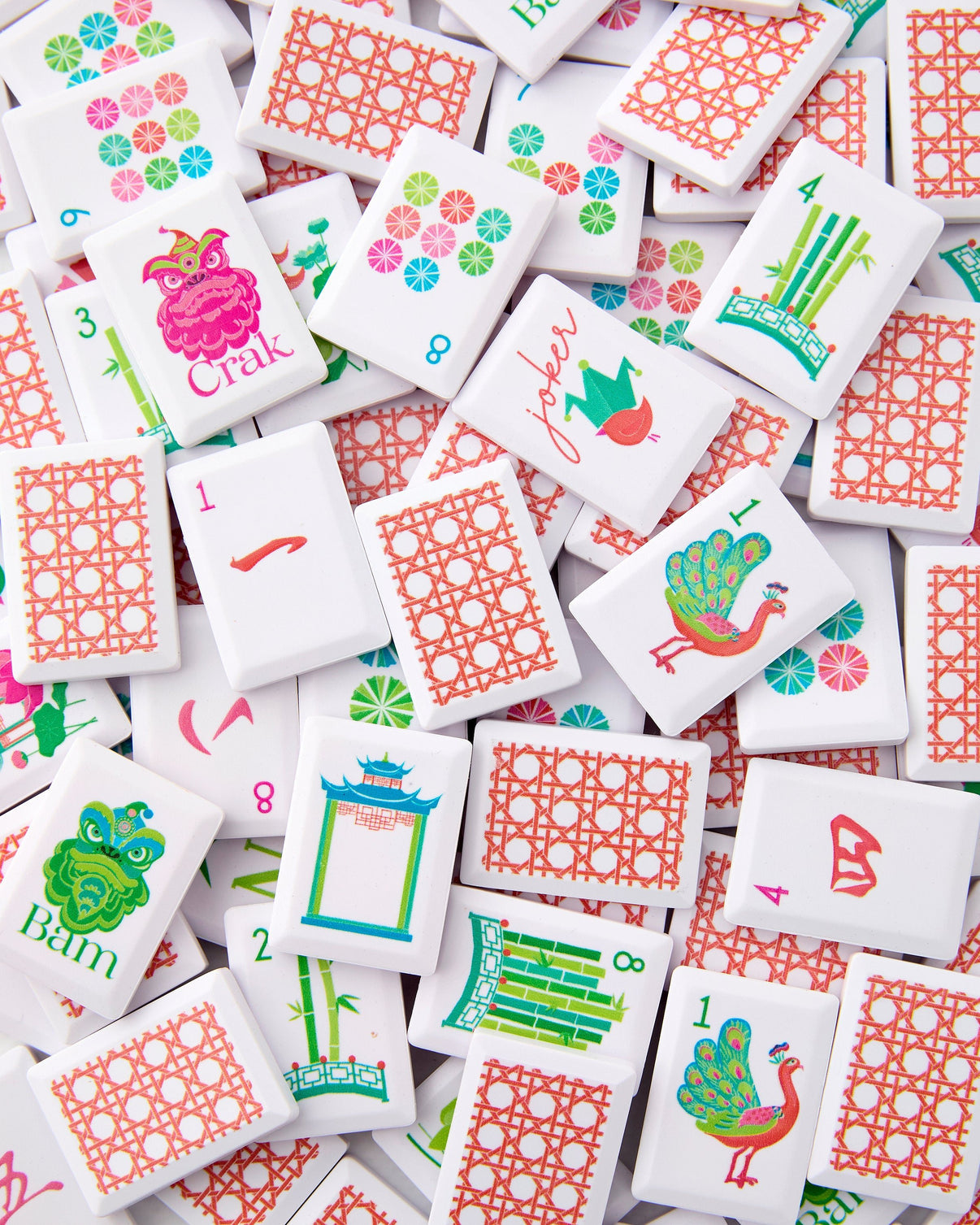 Oh My Mahjong Sunburst Debutante Tile Set