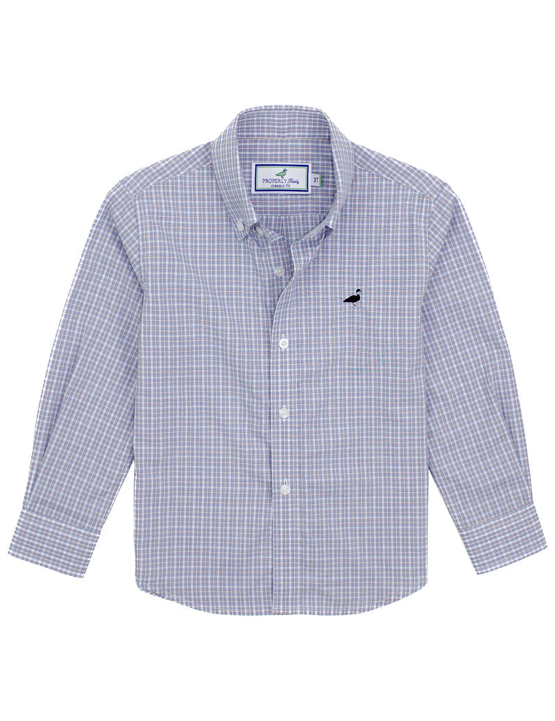Properly Tied Boys Seasonal Sportshirt Bozeman