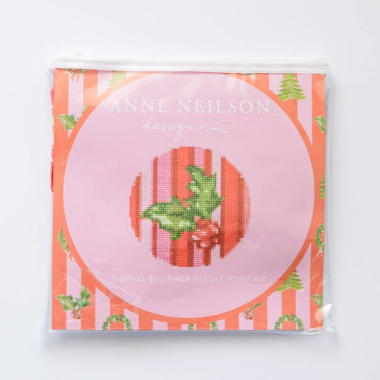Anne Neilson- Tidings Beginner Needlepoint Kit