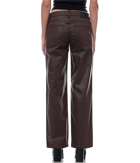 Hidden Ella Classic Straight Fit Brown Jeans