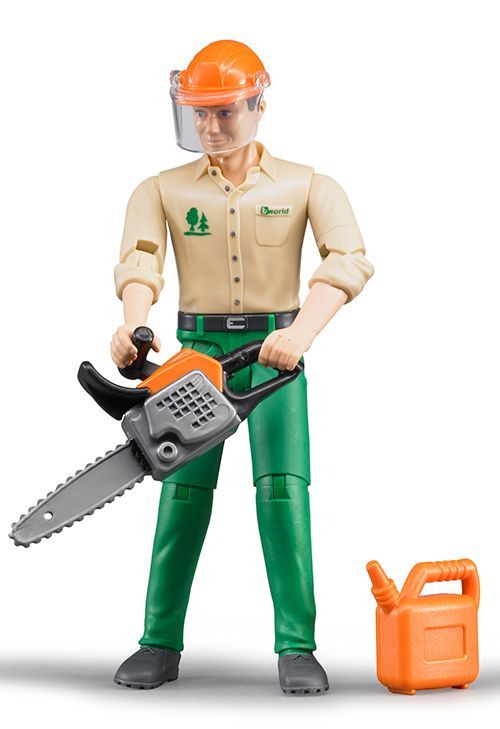Bruder Forest Worker with Accessories