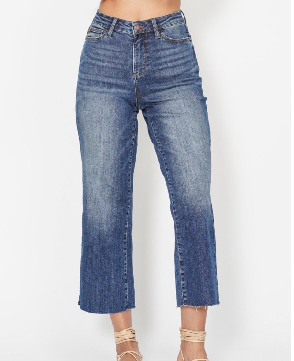 Judy Blue High Waist Back Pocket Embroidery JB88873