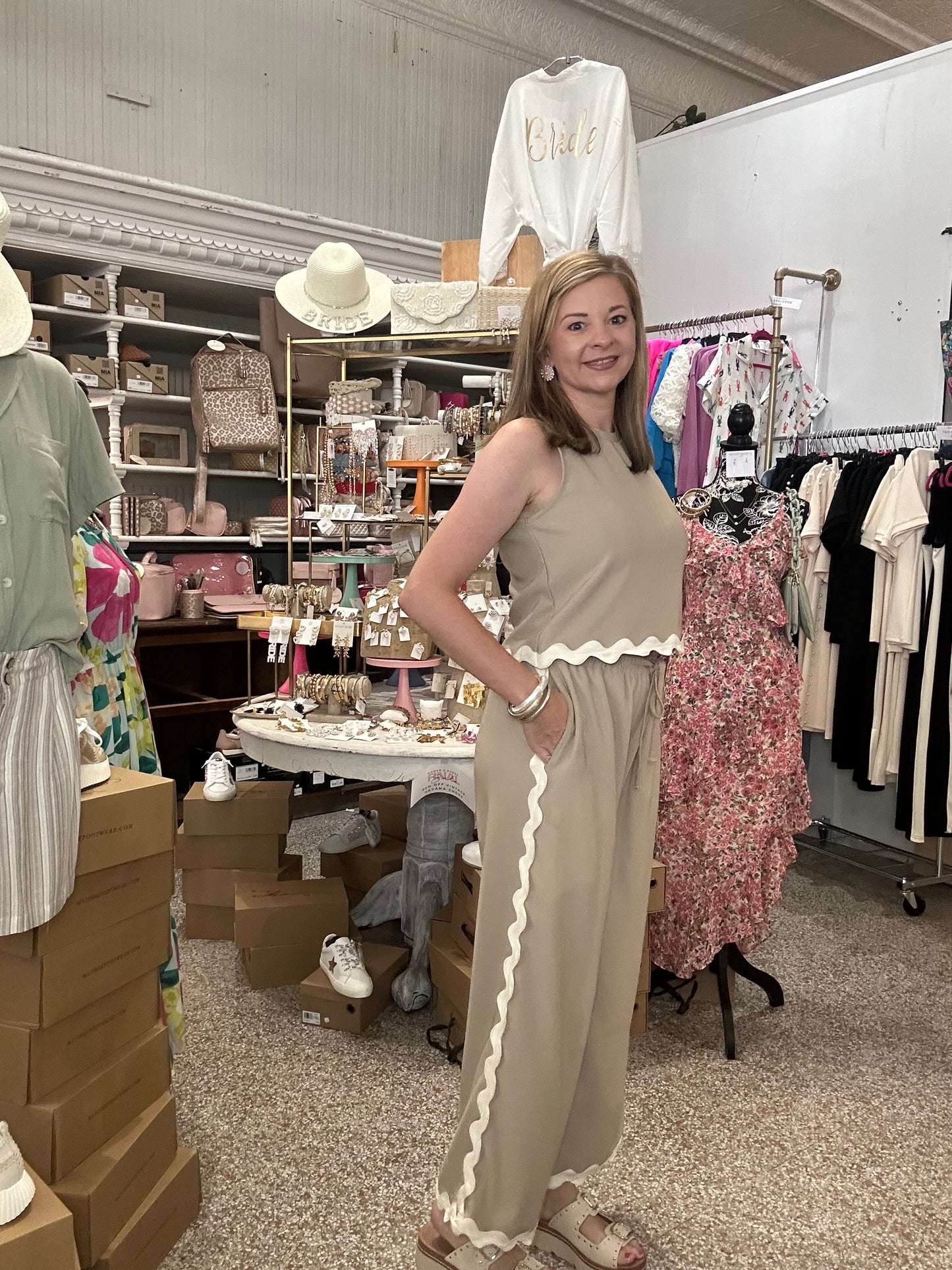 Rik Rak Taupe Set – The French Door Franklin