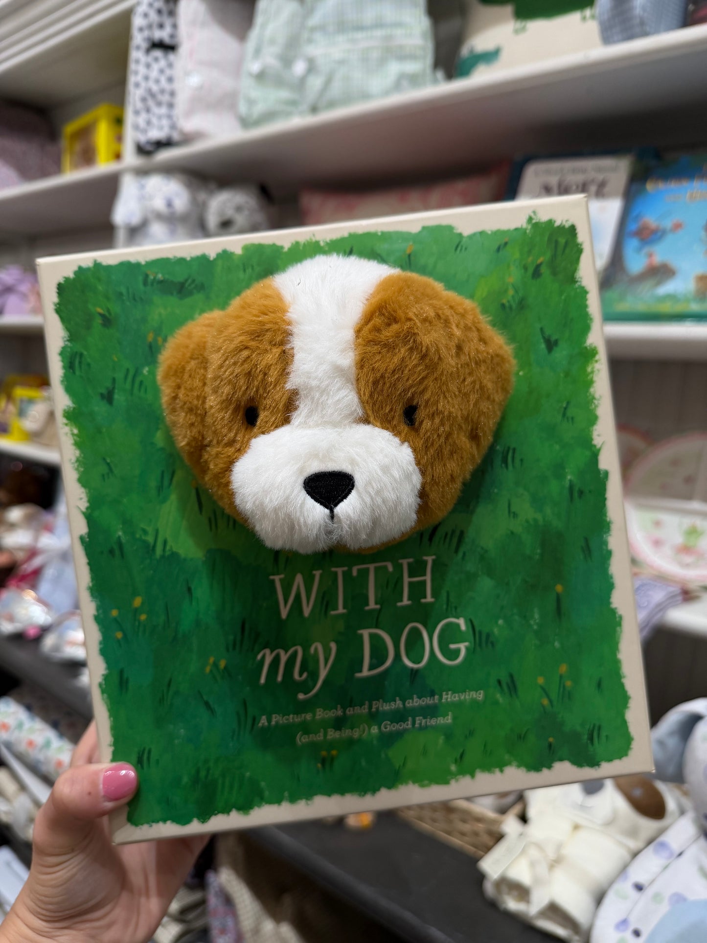 With My Dog - A Picture Book and Plush