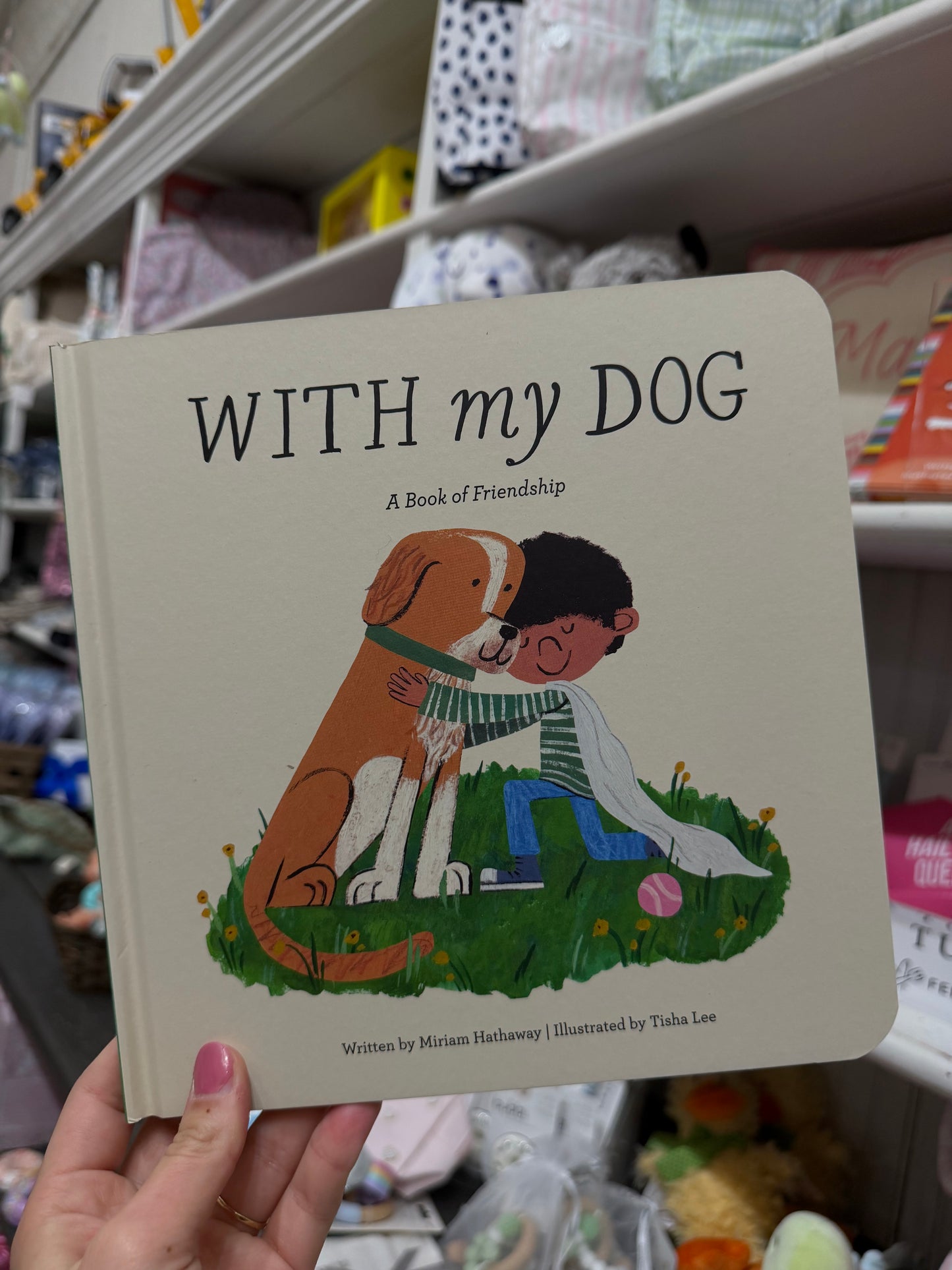 With My Dog - A Picture Book and Plush