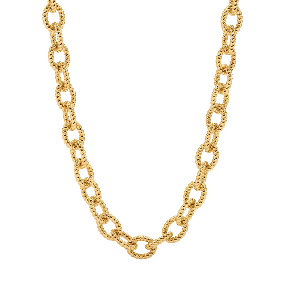 Capucine De Wulf Victoria Small Chain Necklace, 18" - Gold