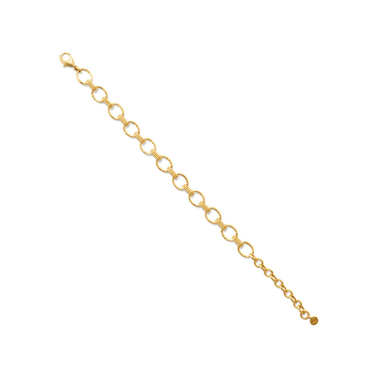 Capucine De Wulf Cleopatra Small Link Bracelet, 7"+1.5" - Gold