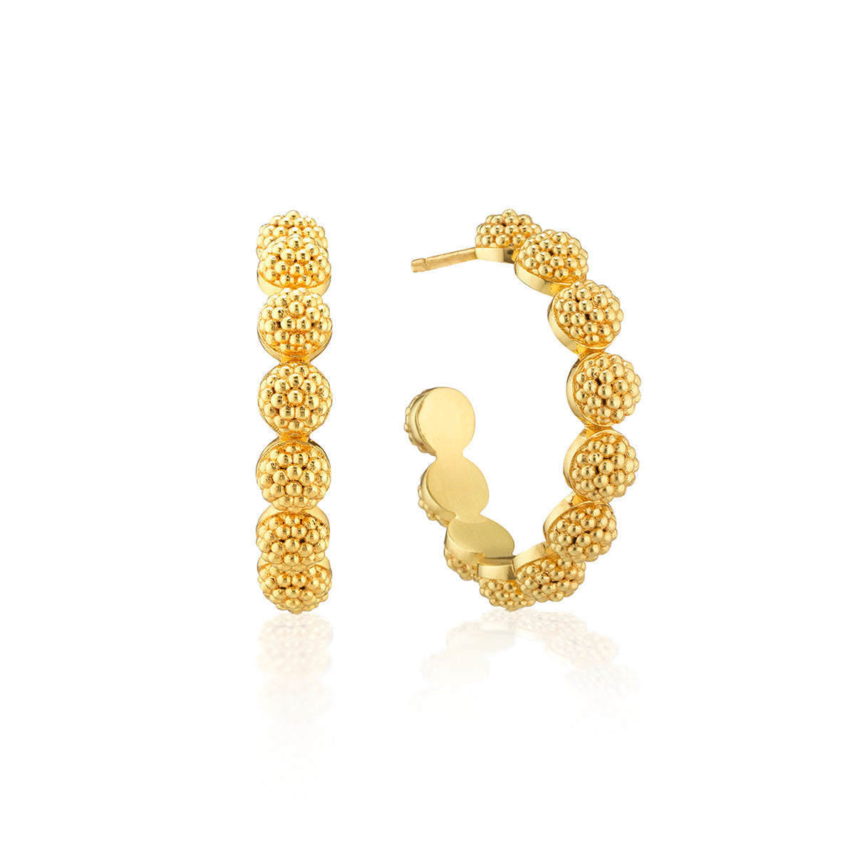 Capucine De Wulf Berry Icon Small Hoop Earrings - Gold