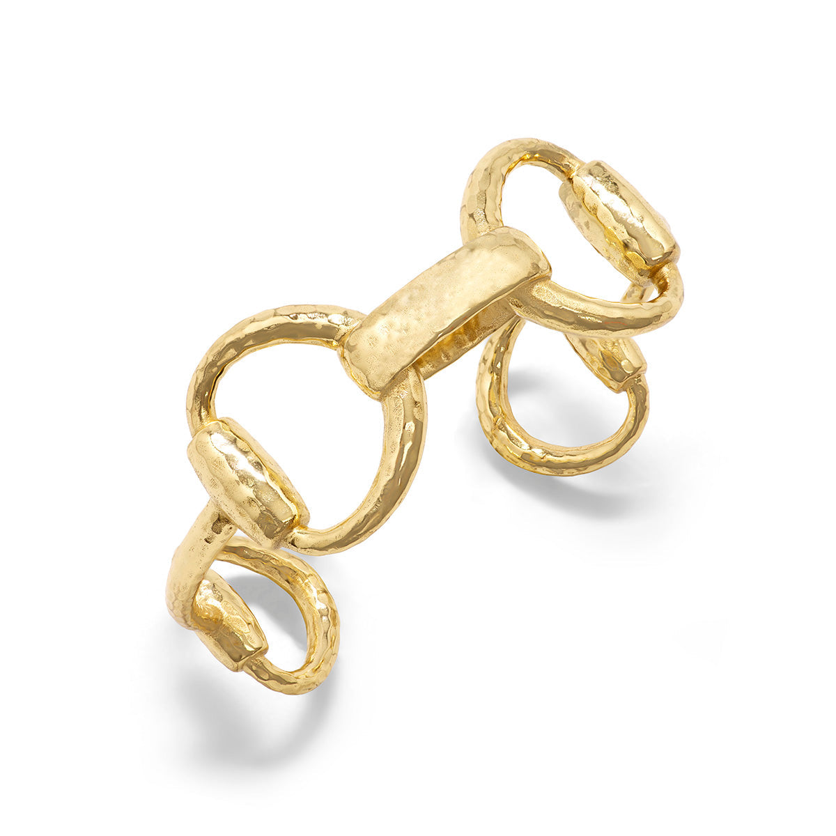 Capucine De Wulf Equestrian Snaffle Bit Cuff - Gold
