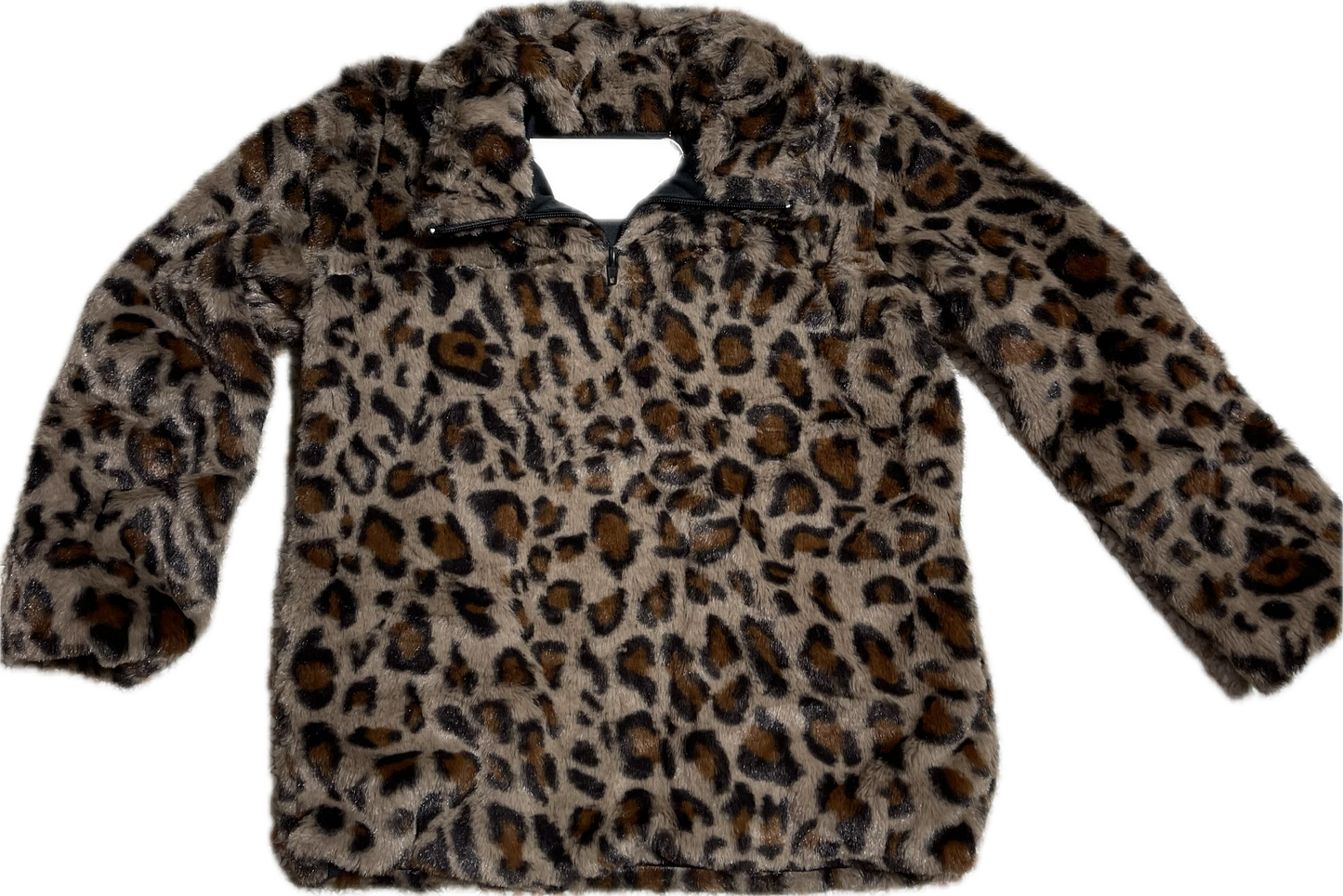 Leopard Girls Pullover