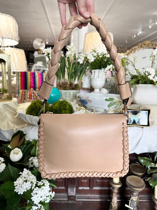 Judith Vegan Whipstitch Shoulder Bag