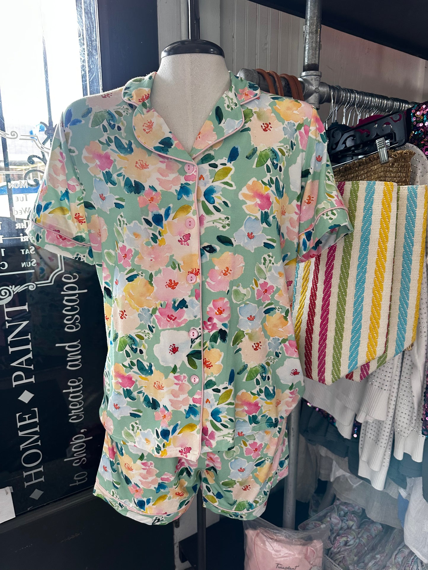 Floral Bamboo Pajamas (Women’s)
