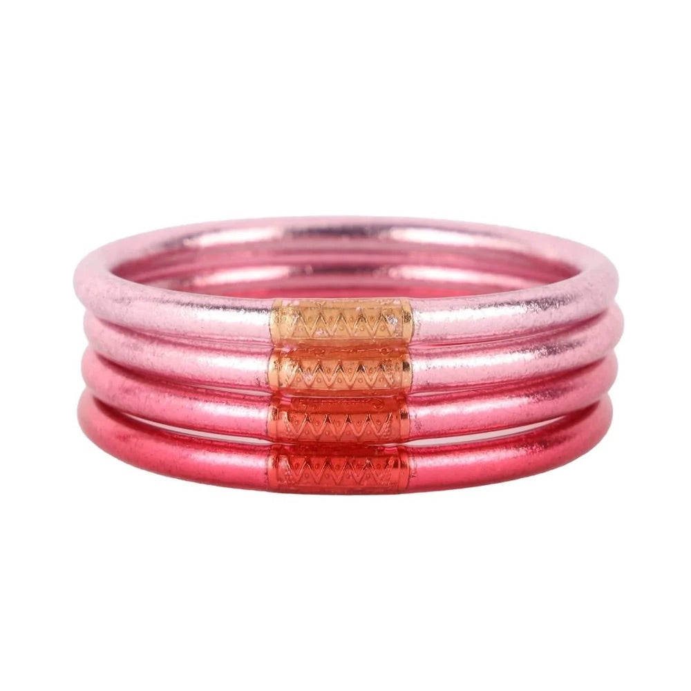 Budha Girl Carousel Pink All Weather Bangles