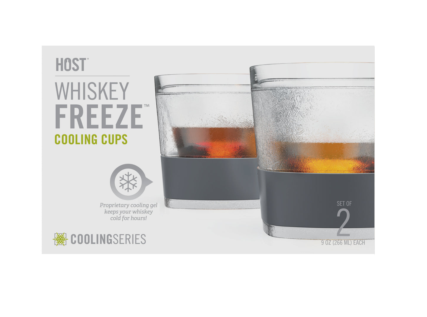 Whiskey Freeze Cooling Cups (Set of 2)