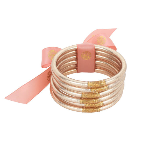 BuDhaGirl All Weather Bangles Champagne