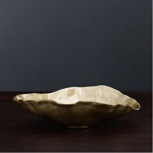 Beatriz Ball-SIERRA Maia Large Oval Bowl (Gold) - LARGE