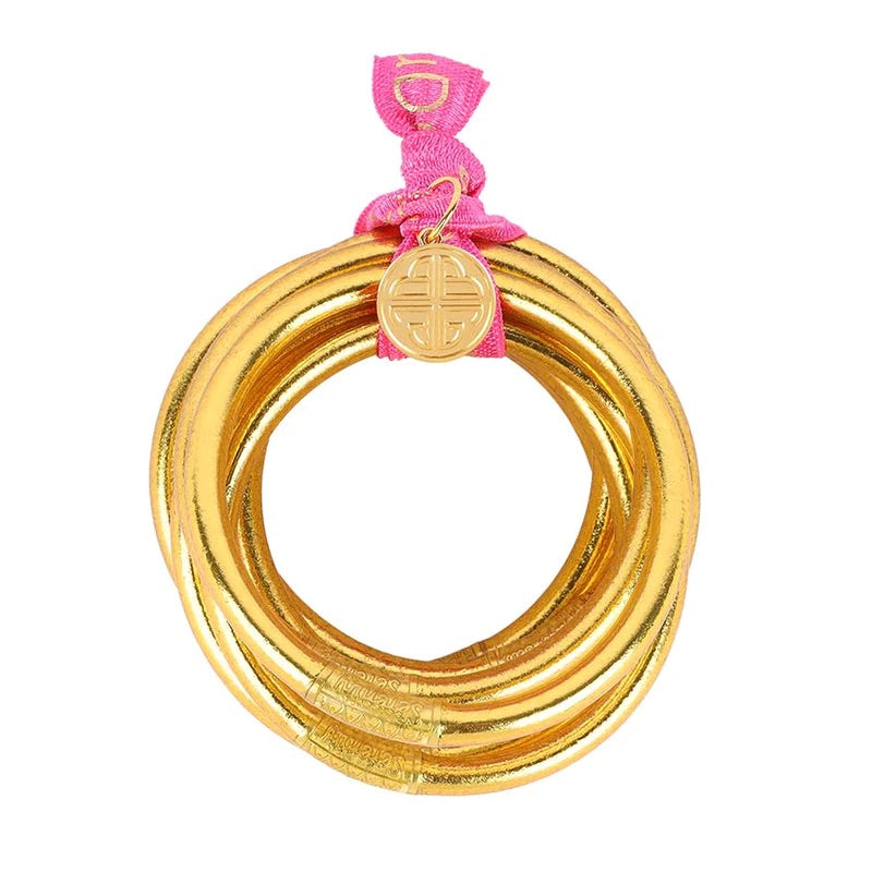 BuDhaGirl All Weather Bangles Gold