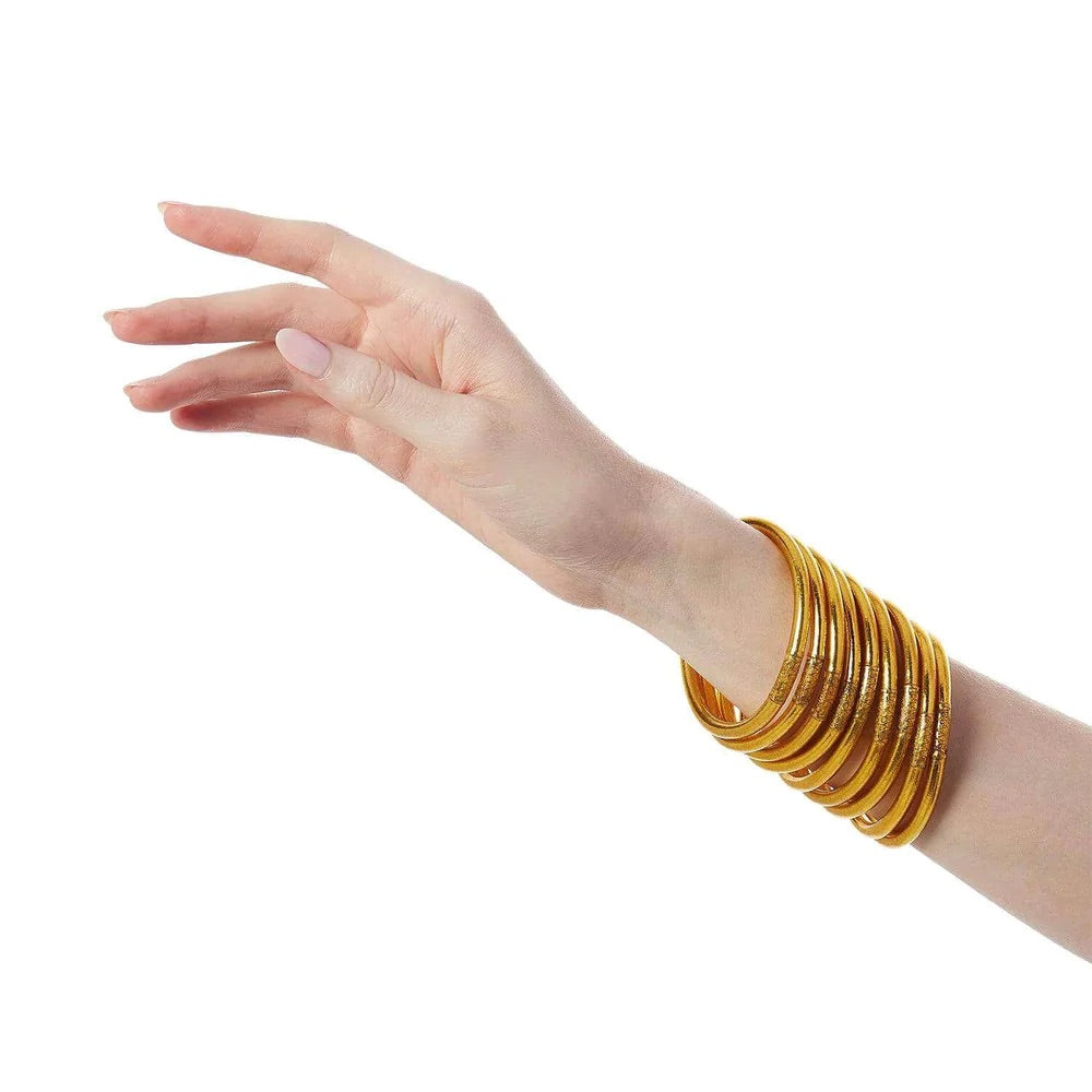 BuDhaGirl All Weather Bangles Gold