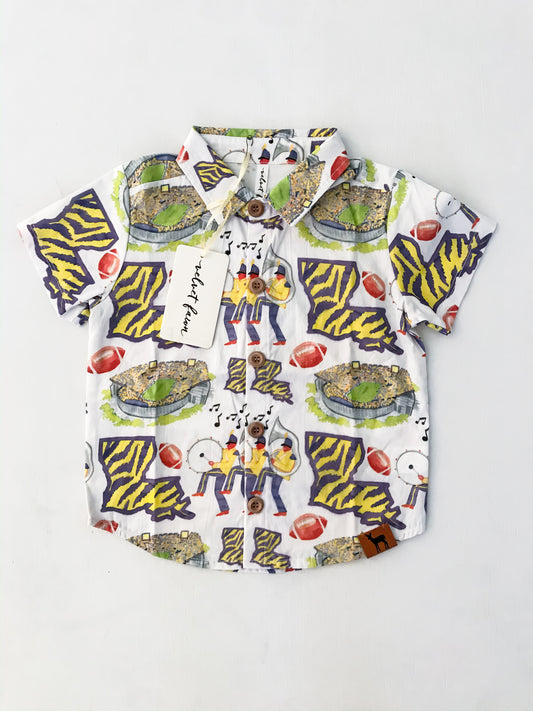 Velvet Fawn Tiger Land Button Down Shirt