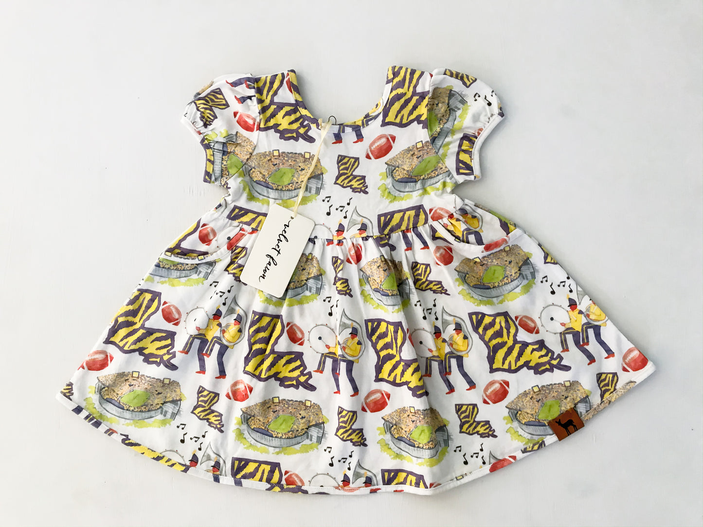 Velvet Fawn Tiger Land Chloe Dress