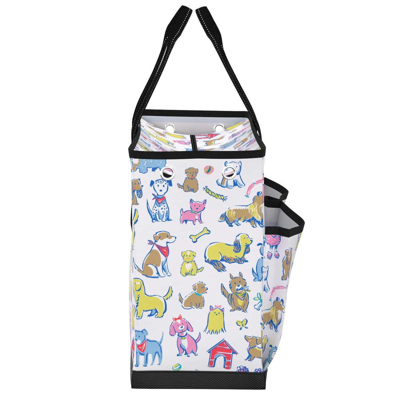 THE BJ BAG POCKET TOTE "Best in Show" Print