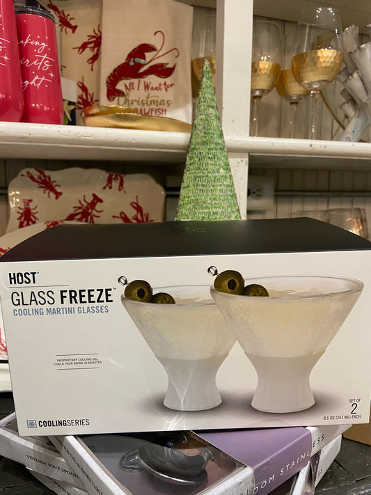 Martini Frozen Glasses
